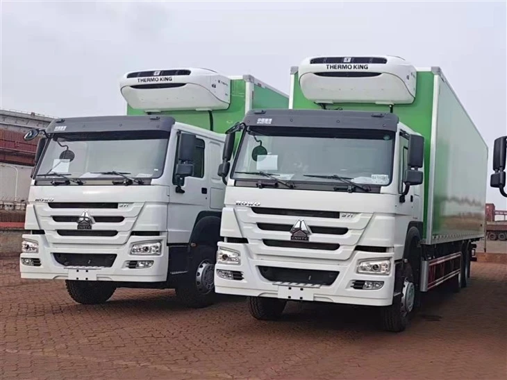Novo caminhão refrigerado Sinotruk HOWO 6×4