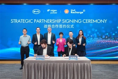 BYD e Shell Brasil anunciam parceria de cobrança