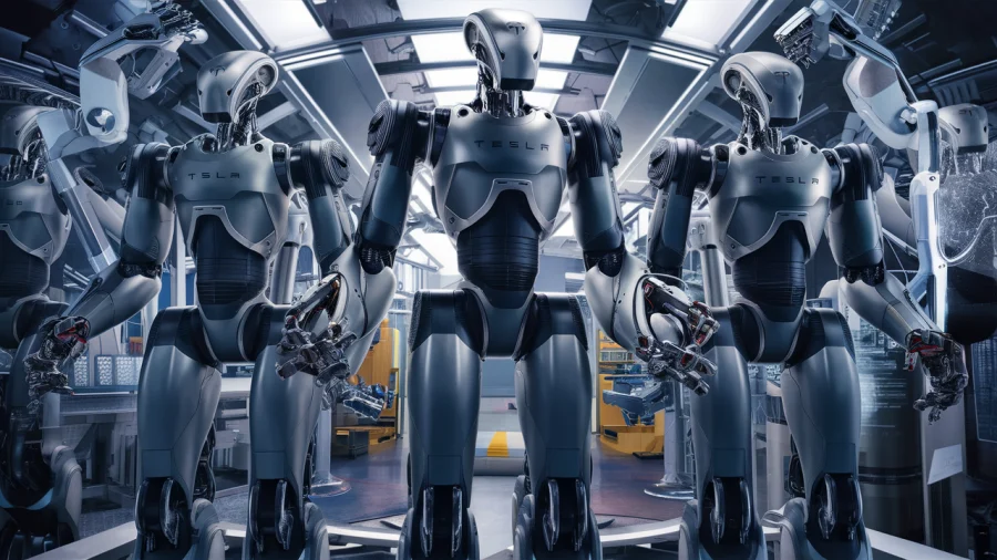 Tesla introduzirá robôs humanoides internamente no próximo ano