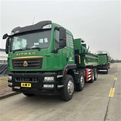 Novo caminhão basculante Sinotruk SITRAK G5 8x4
